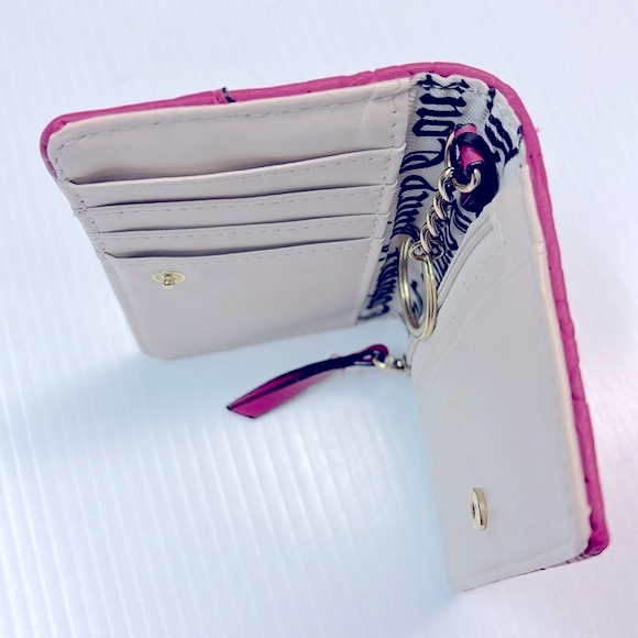 Juicy Couture Fuschia Wallet with Coin Purse - Picture 4 of 7